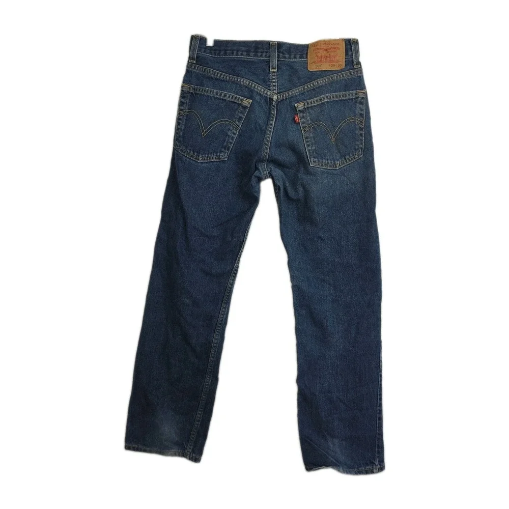 Levi's 505 Regular Fit Jeans Men's Size 29x30 Straight Leg